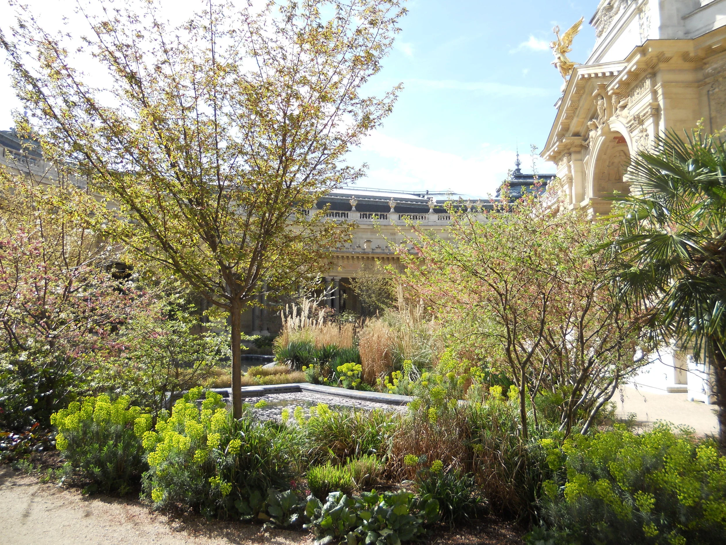 Courtyard garden at the Petit Palais