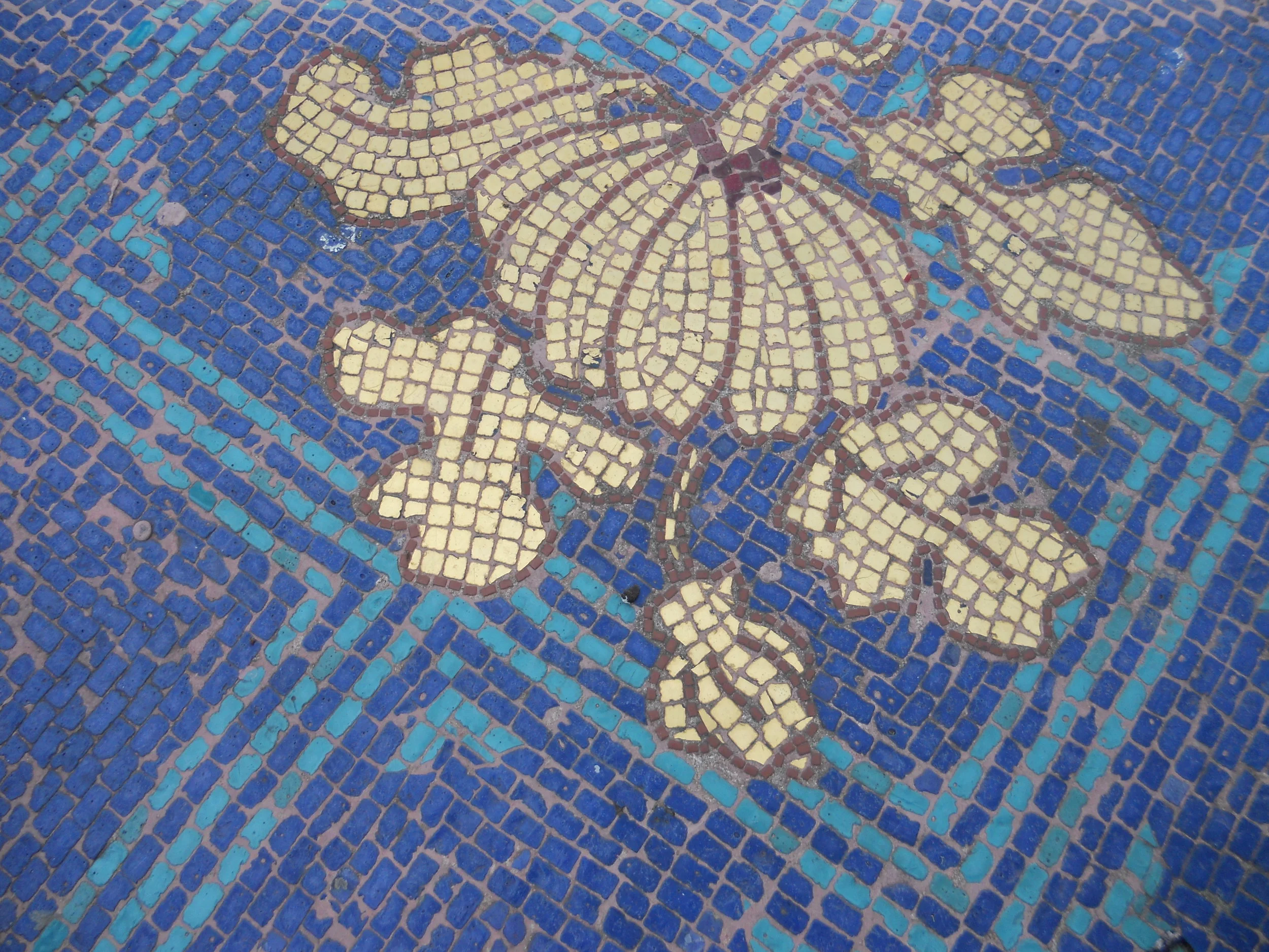 Mosaic tile detail